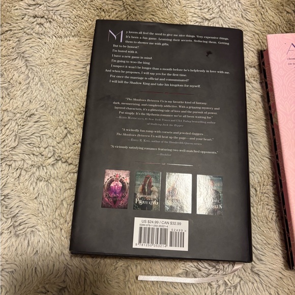 The Shadows Between Us Sprayed Edges Book Bundle by Tricia Levenseller - Picture 3 of 7